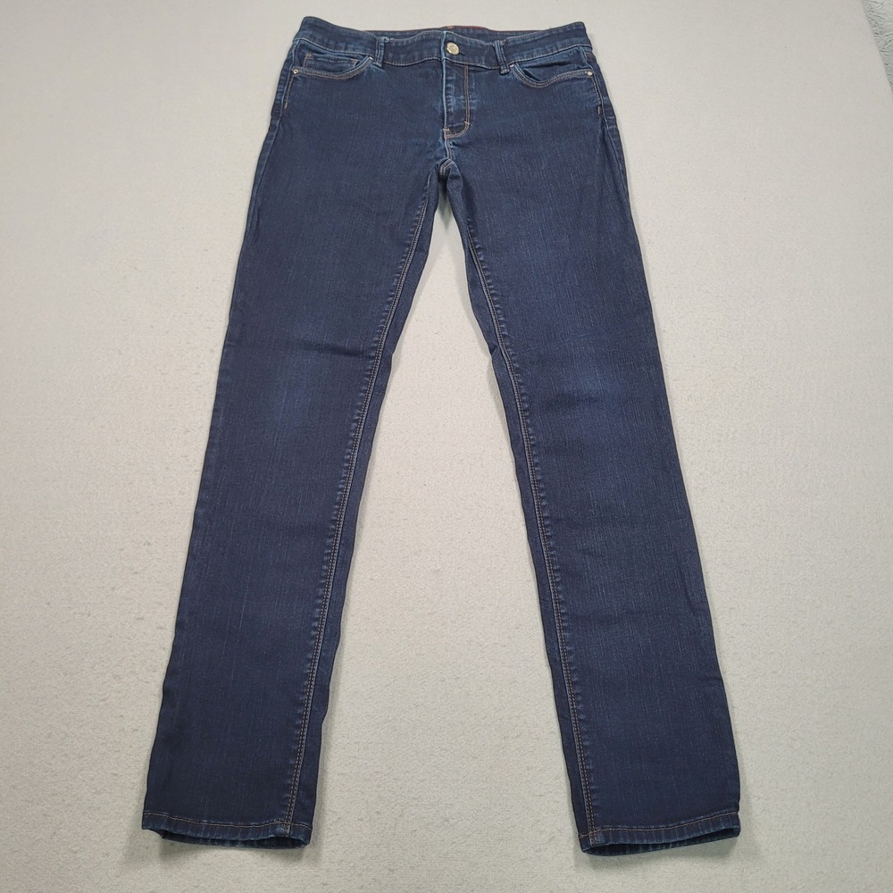 White‎ House Black Market The Slim Dark Wash Denim Jeans Size 6 570237100